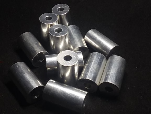 Aluminum Spacer 3/4 OD x .257 ID x 1-3/8 Long