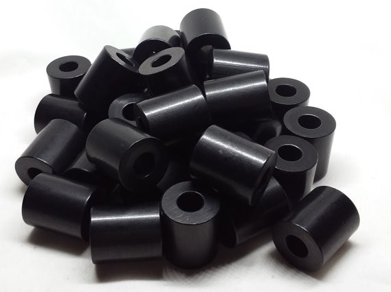 Aluminum Spacer 3/4 OD x 5/16 ID x 3/4 Long - Black Anodized