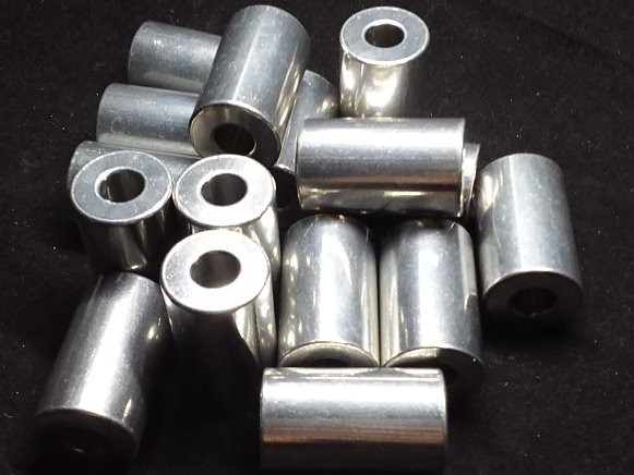 Aluminum Spacer 3/4 OD x 5/16 or 8 mm ID x 1-1/4 Long Aluminum Metal Spacers