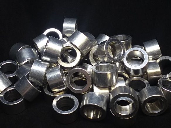 Aluminum Spacer 3/4 OD x .509 ID x 7/16 Long