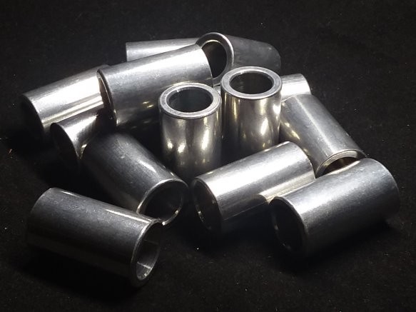 Aluminum Spacer 3/4 OD x .509 ID x 1-5/16 Long