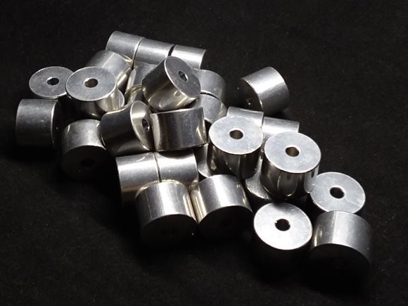 Aluminum Spacer 3/4 OD x #8 Hole x 17/32 Long