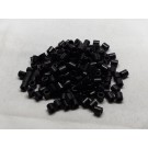 Aluminum Spacer 1/4 OD x #6 Hole x 1/4 Long - Black Anodized