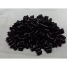 Aluminum Spacer 1/4 OD x #6 Hole x 3/8 Long - Black Anodized