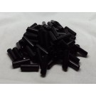 Aluminum Spacer 5/16 OD x #10 Hole x 1.000 Long - Black Anodized