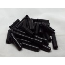 Aluminum Spacer 3/8 OD x #10 Hole x 1-1/2 Long - Black Anodized