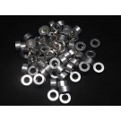 Aluminum Spacer 1/2 OD x 1/4 ID x 1/4 Long 