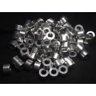 Aluminum Spacer 1/2 OD x 1/4 ID x 21/64 Long 
