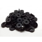 Aluminum Spacer 3/4 OD x 1/4 ID x 3/16 Long - Black Anodized