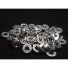 Aluminum Spacer 3/4 OD x 5/16 ID x Many Lengths Round by Metal Spacers Online 1/8 Length, 50 