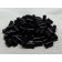 Aluminum Spacer 3/8 OD x 1/4 Hole x 11/16 Long - Black Anodized 