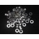 Aluminum Spacer 1/2 OD x 1/4 ID x 1/4 Long 