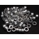 Aluminum Spacer 1/2 OD x 5/16 or 8mm ID x 9/32 Long