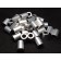 Aluminum Spacer 5/8 OD x 3/8 ID x 13/16 Long