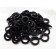 Aluminum Spacer 3/4 OD x 1/2 ID x 1/8 Long - Black Anodized 